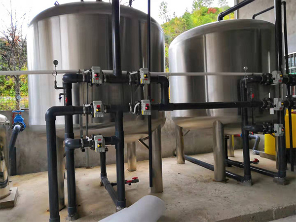 三清山六十噸每小時山泉水凈化設備